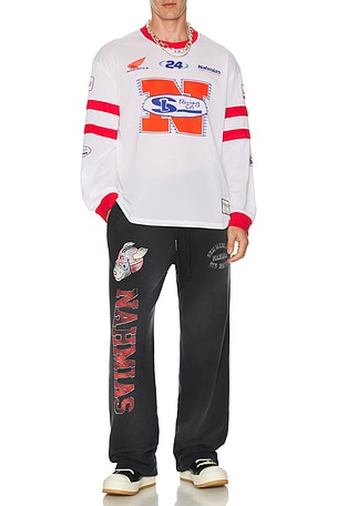 Nahmias Racing Mesh Jersey in White