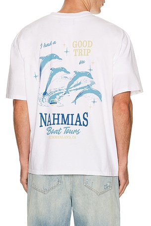 Boat Tours Boxy T-Shirt Nahmias