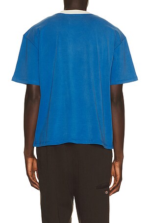 Nahmias Arch Ringer T-Shirt in Royal