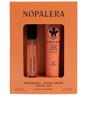 Hand Cream + Travel Perfume Set Nopalera