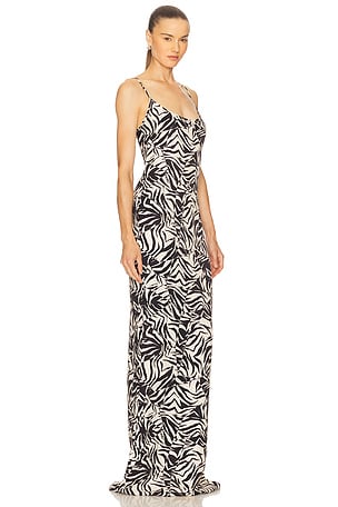 The New Arrivals by Ilkyaz Ozel The New Arrivals by Ilkyaz Isis Maxi Dress in Black