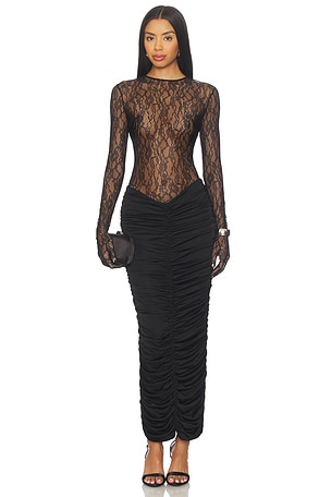 Vivienne Lace Maxi Dress The New Arrivals by Ilkyaz Ozel