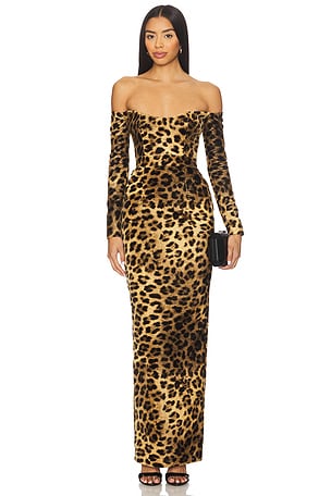 Farah Cotton Maxi Dress The New Arrivals by Ilkyaz Ozel