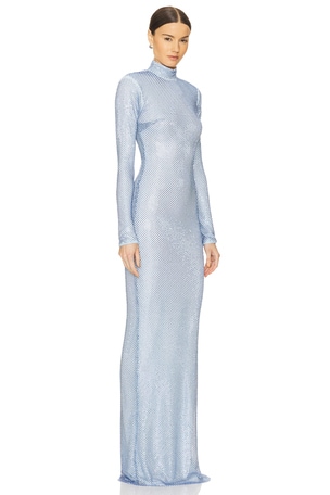 The New Arrivals by Ilkyaz Ozel Donyale Dress in Baby Blue