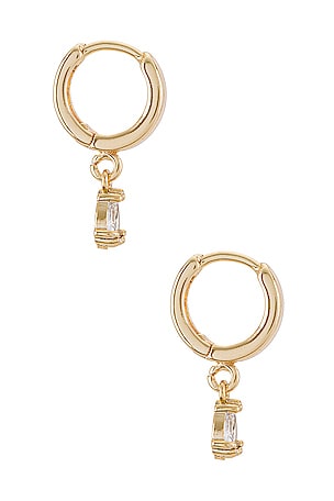 Natalie B Jewelry Elsa Huggy Hoop