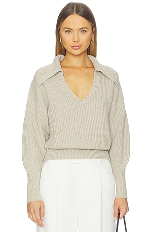 Ashton Collared Pullover Nation Los Angeles