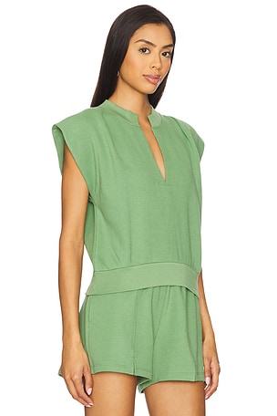 Nation Los Angeles Lenon Top in Green