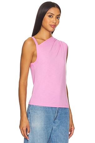 Nation Los Angeles Quin Tank Top in Pink