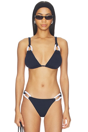 Rope Contrast Bikini Top Nau Bikinis