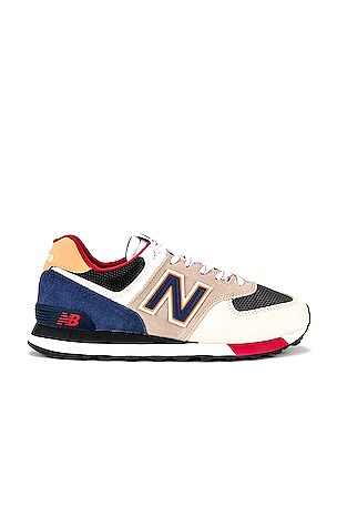 New balance 574 tan blue online