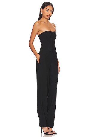 NBD Aitana Corset Jumpsuit in Black