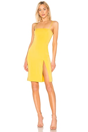 canary yellow bodycon dress Elegant Sleeveless Tie-Neck Butter Yellow Dress for Women
