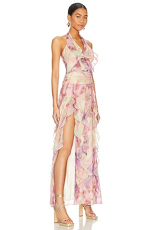 NBD Divya Maxi Dress in Pink