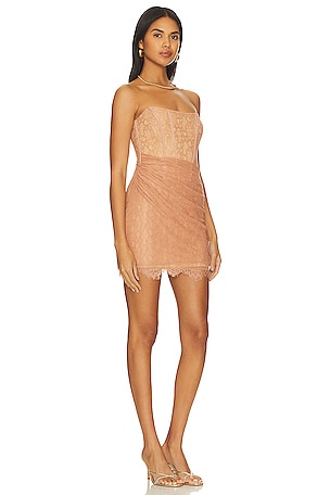 NBD Belladonna Mini Dress in Nude