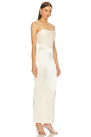 NBD Aella Gown in Cream