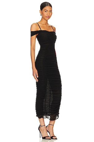 NBD Raima Maxi Dress in Black