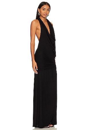 NBD Veena Maxi Dress in Black