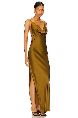 NBD Seema Maxi Dress in Olive