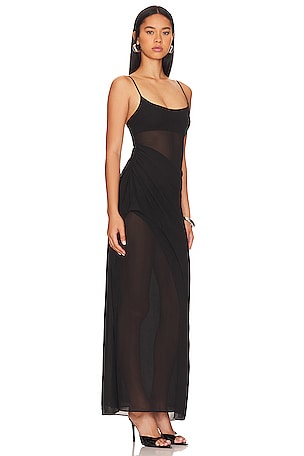 NBD Selina Maxi Dress in Black