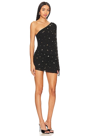 NBD Ondine Mini Dress in Black