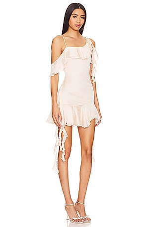 NBD Angus Mini Dress in Neutral
