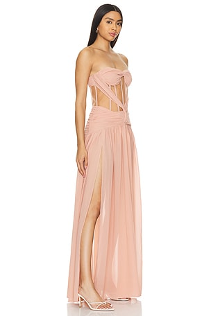 NBD Aaron Gown in Blush