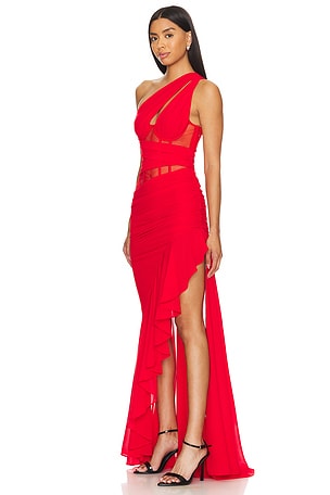 NBD Christian Gown in Red