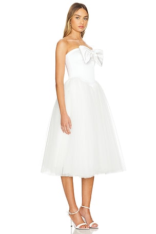 NBD Mia Dress in White