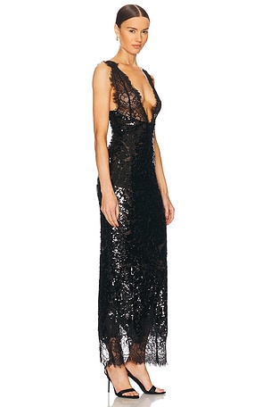 NBD The Lorelai Maxi Dress in Black