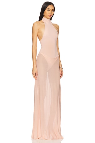 NBD Fleur Maxi Dress in Blush