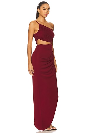 NBD Montserrat Dress in Burgundy