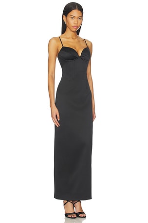 NBD Agnes Gown in Black