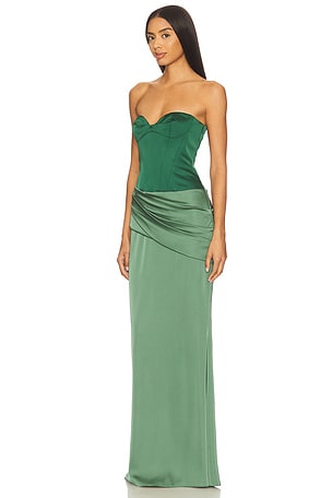 NBD Amit Gown in Green. Size XXS. Also