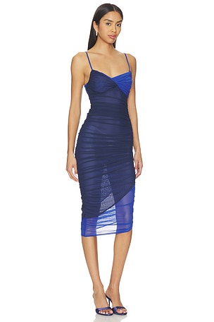 NBD Kavya Midi Dress in Royal