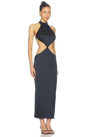 NBD Shai Maxi Dress in Black