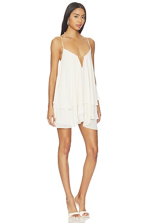 NBD Kalika Mini Dress in White. Size XXS. Also