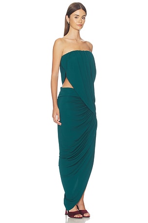NBD Asha Maxi Dress in Teal