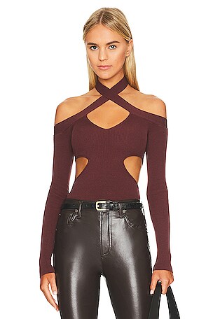 Zuri Crossover Cut Out Top NBD