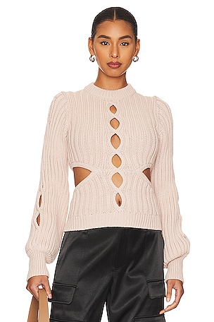 Priya Cable Cutout Sweater NBD