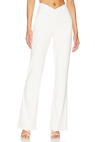 Shona Joy Irena Low Rise Slouch Pant in Rice