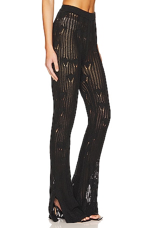 NBD Astra Knit Pant in Black