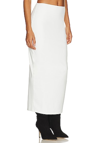 NBD x Maggie MacDonald Eulla Maxi Skirt in Ivory