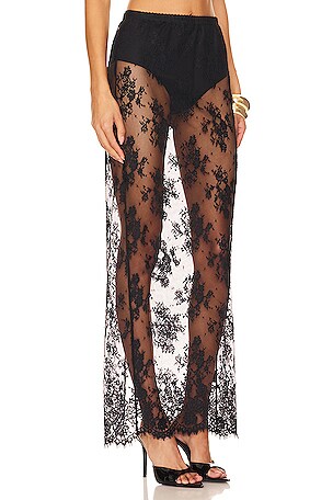 NBD Anjali Maxi Skirt in Black