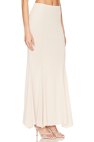 NBD Sanam Maxi Skirt in Cream