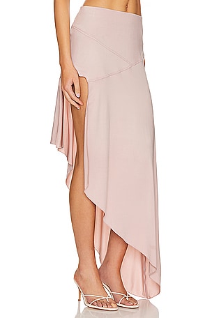 NBD Myla Midi Skirt in Mauve