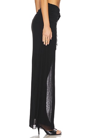 NBD Nena Maxi Skirt in Black