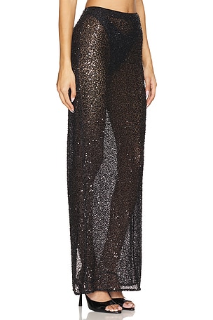 NBD Shanti Maxi Skirt in Black