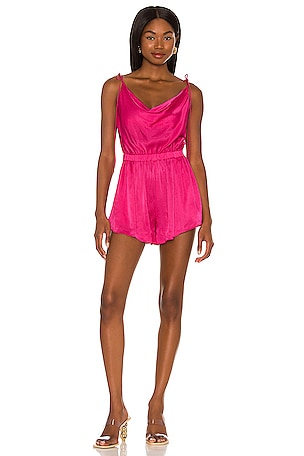 NBD hotsell pink sleeveless romper