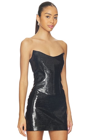 NBD Yaz Bustier in Black