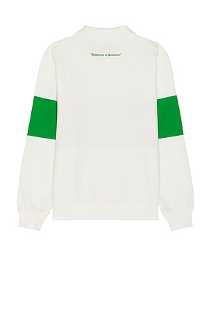 Nikben Old Money Polo Sweatshirt in White